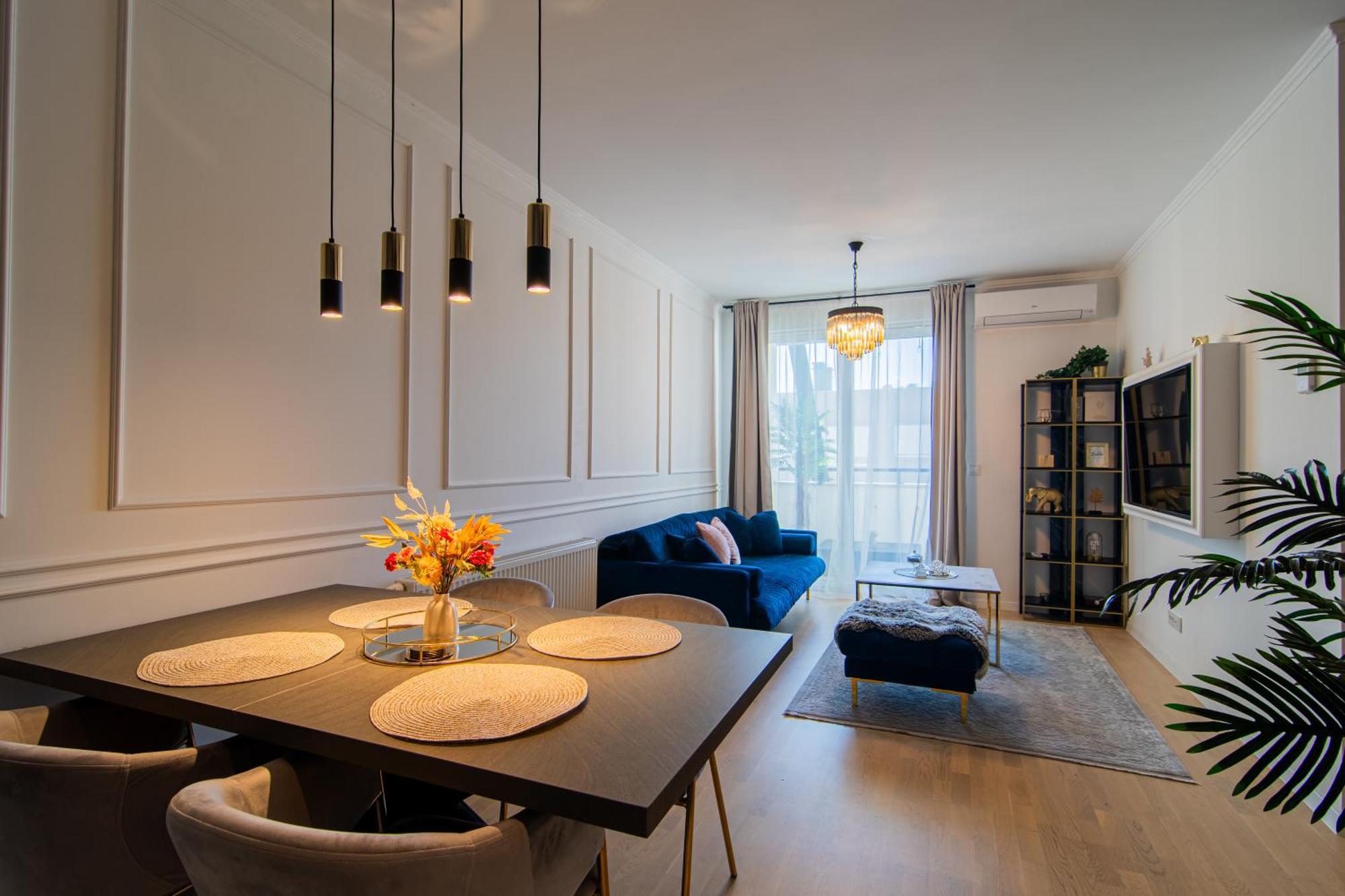 Flexible Selfcheckins 66 - - Loggia - 80m2 - New - Luxury - Garage - 2 Bedrooms *